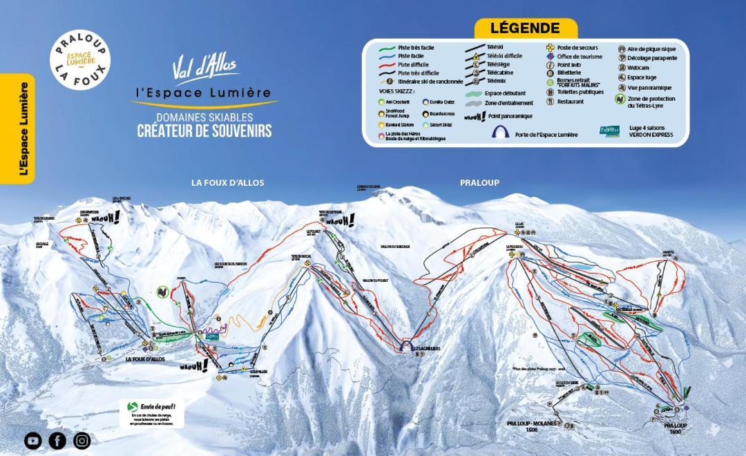 L Antares Residence Les Etoiles La Foux D Allos Joli Studio 4 Couchages Экстерьер фото
